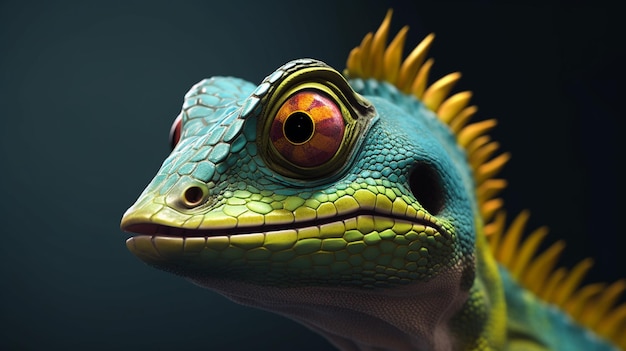 Profilbild für einen Spieler namens Gekko Generative Ai