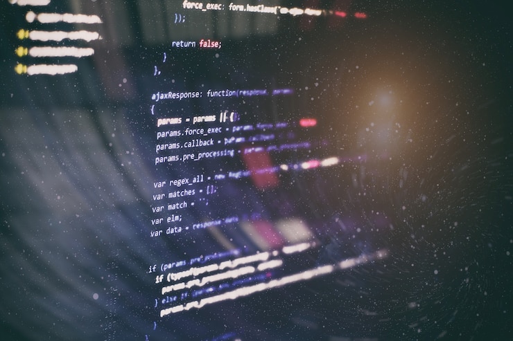 Foto la programación de computadoras a menudo abreviada a programación es un proceso para la formulación original de un problema de computación en programas de computadora ejecutables tales como análisis, desarrollo, algoritmos y verificación.