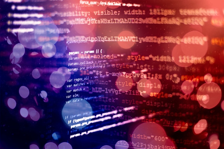 Foto la programación de computadoras a menudo abreviada a programación es un proceso para la formulación original de un problema de computación en programas de computadora ejecutables tales como análisis, desarrollo, algoritmos y verificación.