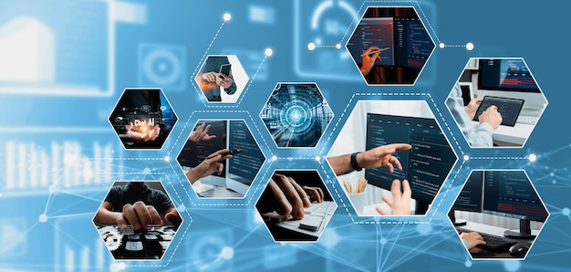 Programación informática codificación y inteligencia artificial desarrollo de datos nlp