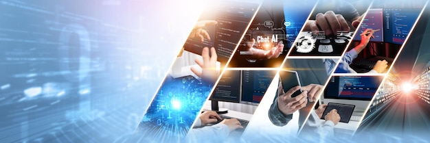 Programación informática codificación y inteligencia artificial desarrollo de datos nlp