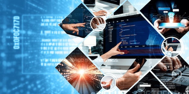 Programación informática codificación y inteligencia artificial desarrollo de datos nlp