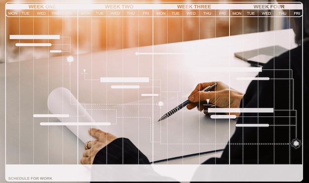 Programación de la planificación empresarial y la gestión de proyectos