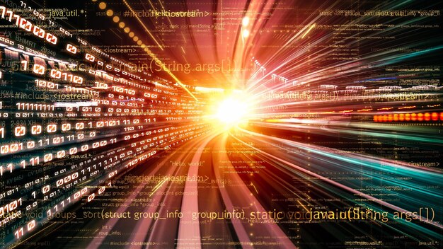 Programmiercode für Softwareentwicklungsanwendungen und stillschweigende Computercodierung