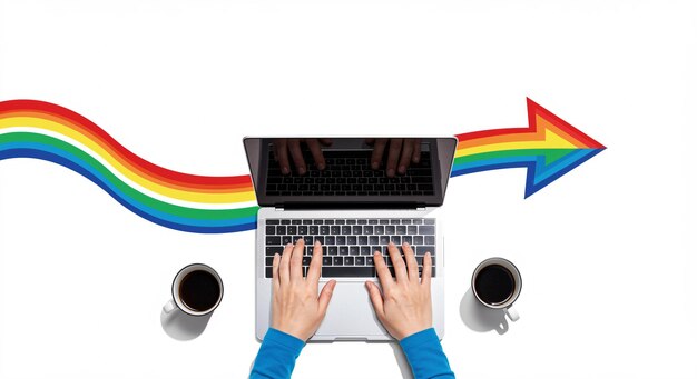 El progreso del arco iris
