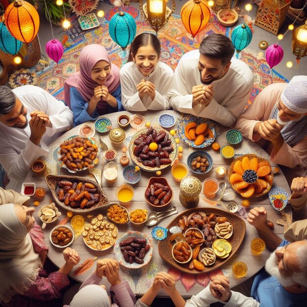 Foto projetado para mahe ramzan kareem e eid ul fitr