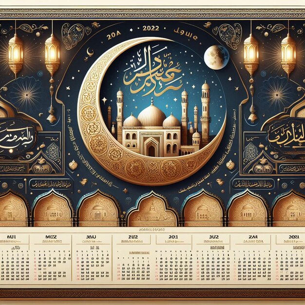 Foto projetado para todas as ocasiões islâmicas, incluindo ramadan mubarak eid al fitr eid al adha