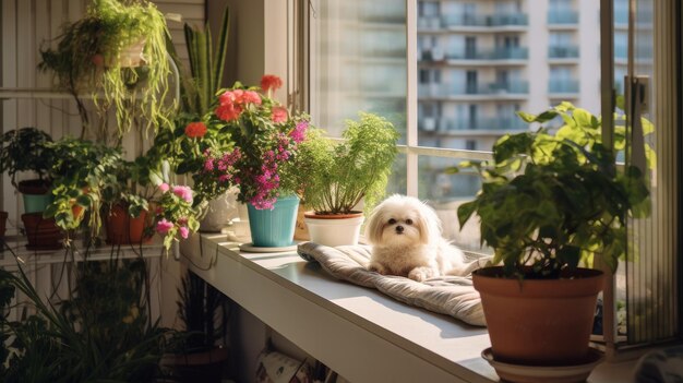 Projetar um espaço ao ar livre amigável para animais de estimação