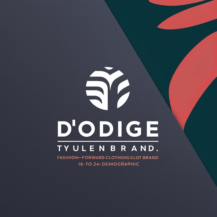 Foto projetar um logotipo para uma marca de roupas da moda