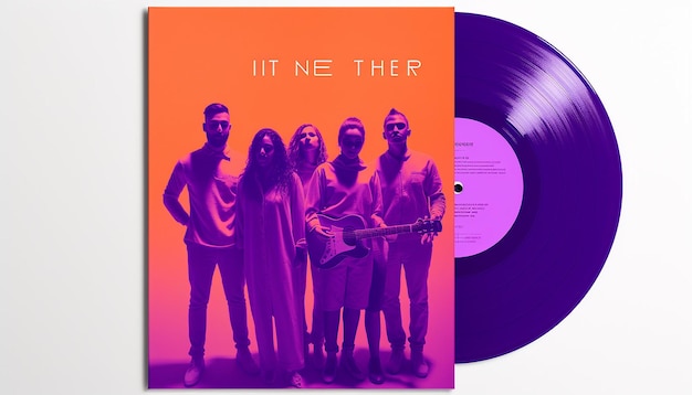 Projetar uma capa animada para 'In This Together' com o tema de unidade e resiliência