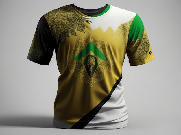 projeto de camisola de futebol vetorial para sublimação design de camisola esportiva