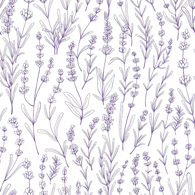 Foto projeto de fundo padrão floral sem emenda