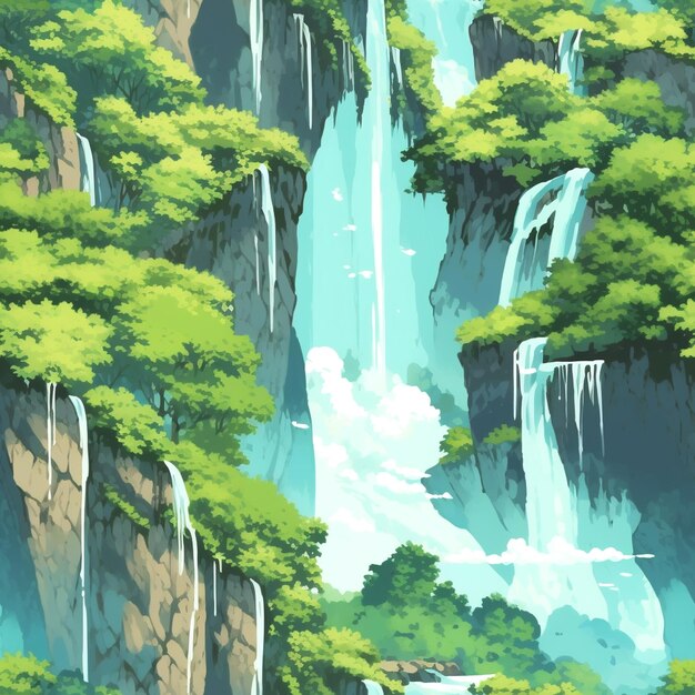 Projeto de plano de fundo de Makoto Shinkai