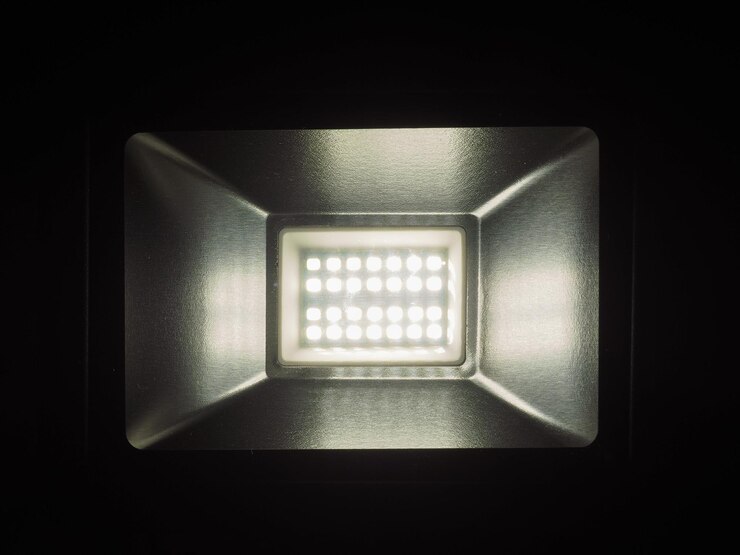 Foto projetor de luz led