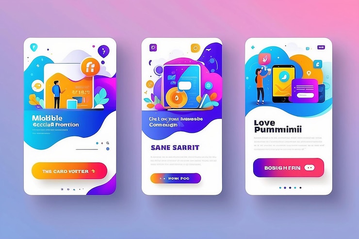 Foto promoción de aplicaciones móviles publicación en redes sociales y plantilla de banner web diseño de anuncios de sitios web