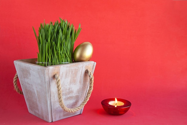 Prophetische Weizenfrüchte zur Feier des Navruz, des Frühlings-Equinox-Festes