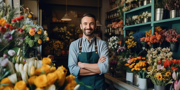 Proprietário de uma florista.