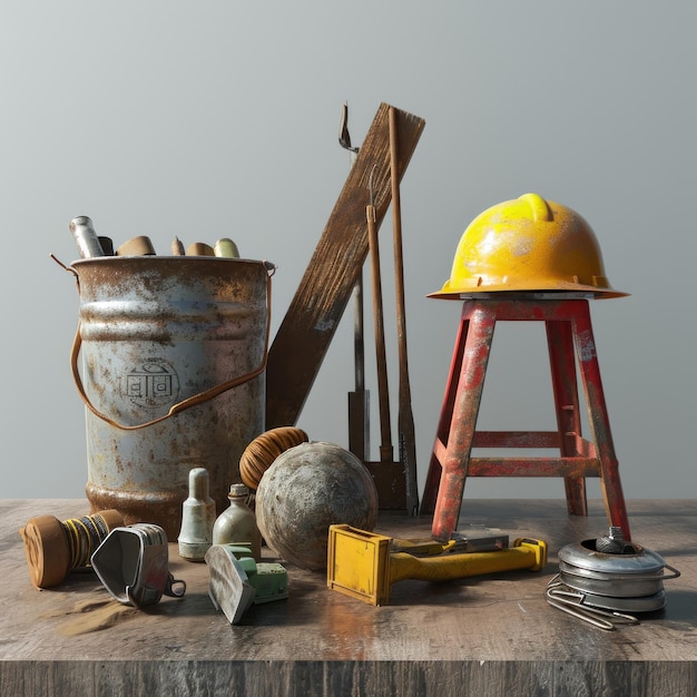 Props de construcción 3d render estilo realista v 6 ID de trabajo c93969a1ff5843c7b06349b86c2ecefb