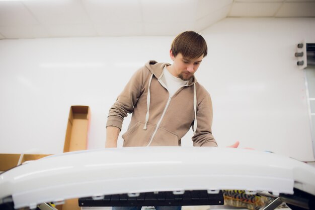 Protección de pintura para automóviles, protección de instalación de revestimiento