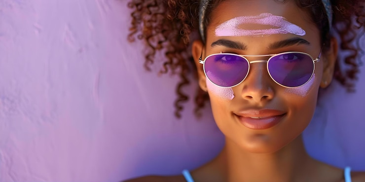 Foto proteger a pele com protetor solar de amplo espectro spf 30 reaplicado a cada 2 horas concept sun protection spf 30 broad spectrum skin care