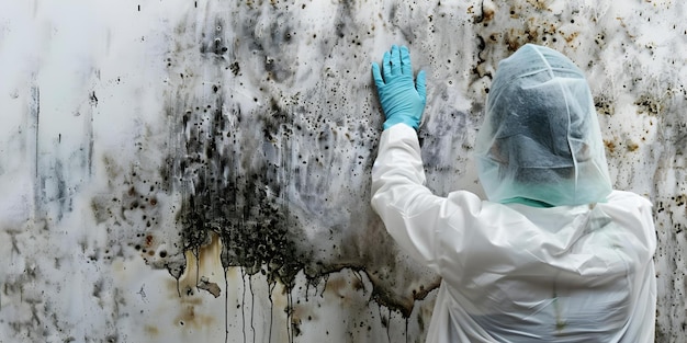 Foto proteja a sua casa contra o bolor com produtos e serviços profissionais anti-bolor conceito removimento de bolor prevenção de bolor inspeção de boloro soluções anti-boloro avançadas ambiente doméstico saúde