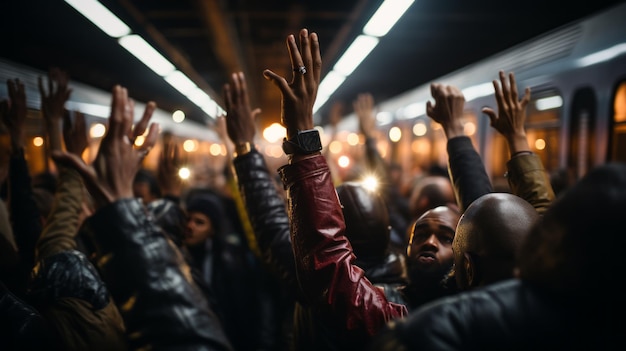 protesta en el transporte público debido al abuso en los precios por parte de las autoridades aumento de la movilidad