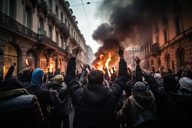 Protestas en las calles