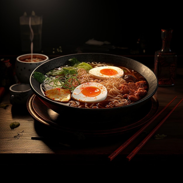 Provar a bondade do Ramen no escuro