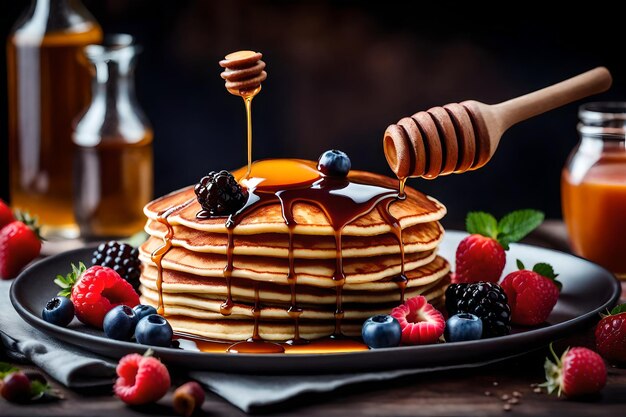 Prove as experiências mágicas de comida deliciosa A IA gerou a melhor foto de comida