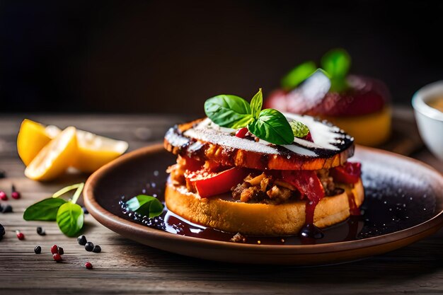 Prove as experiências mágicas de comida deliciosa A IA gerou a melhor foto de comida