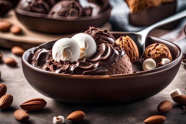 Prove as experiências mágicas de comida deliciosa A IA gerou a melhor foto de comida