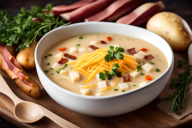 Prove as experiências mágicas de comida deliciosa A IA gerou a melhor foto de comida