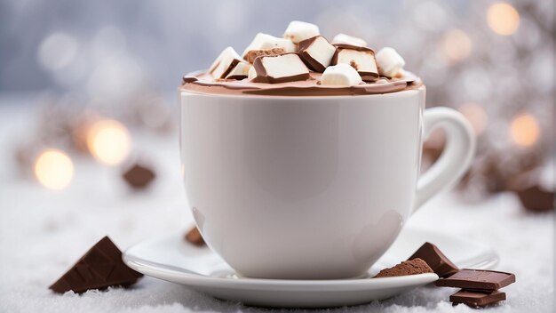 Proveedor de comodidad de invierno Acogedor chocolate caliente