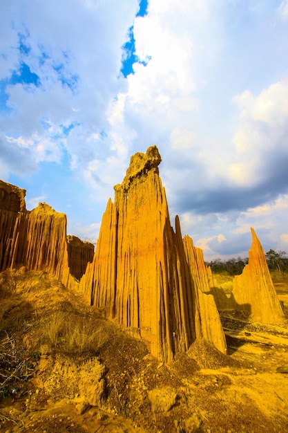 Província de Oddar Meanchey Camboja Roluos Thom Natural Eco Tourist Site