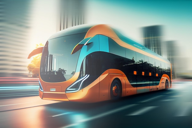 Próxima generación de transporte logístico de conducción autónoma en la carretera AV carga AV autobús auto vehículo