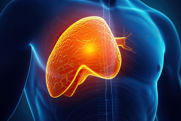 Foto prueba de función hepática examina las enzimas hepáticas y la salud general del hígado herramienta de diagnóstico esencial para evaluar la función hepática midiendo los niveles de enzimas y otros marcadores