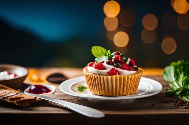 Pruebe la magia Experiencias gastronómicas deliciosas La mejor foto de comida generada por IA