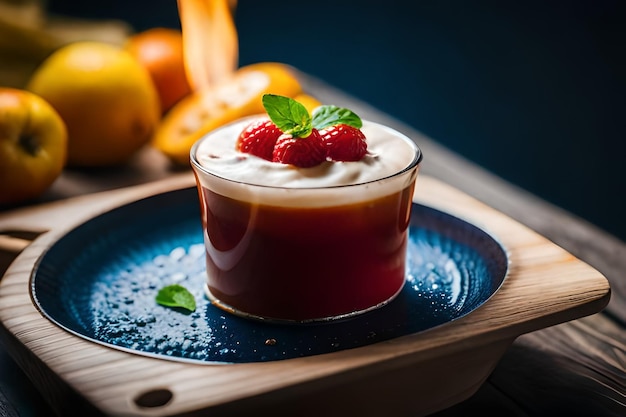 Pruebe la magia Experiencias gastronómicas deliciosas La mejor foto de comida generada por IA