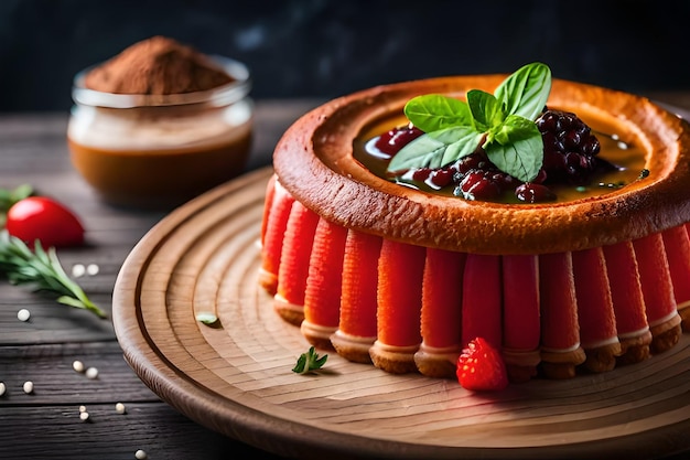 Pruebe la magia Experiencias gastronómicas deliciosas La mejor foto de comida generada por IA