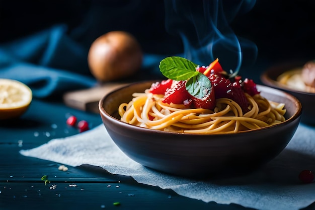 Pruebe la magia Experiencias gastronómicas deliciosas La mejor foto de comida generada por IA