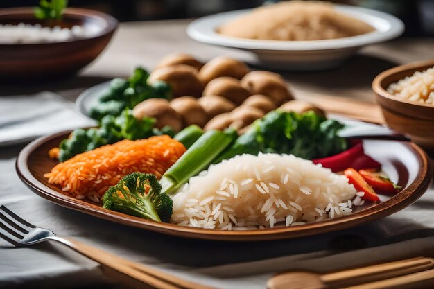 Pruebe la magia de las experiencias gastronómicas deliciosas La mejor foto gastronómica generada por IA