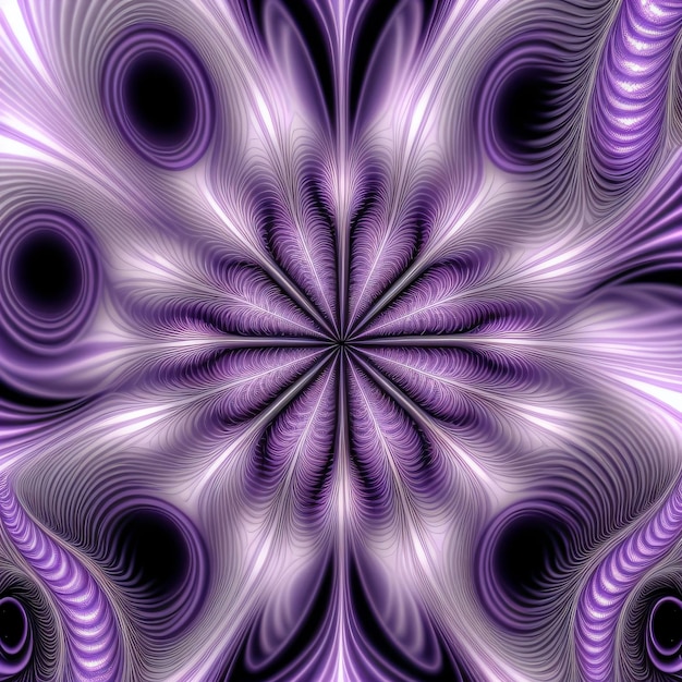 Foto psicodélico púrpura y fondo blanco