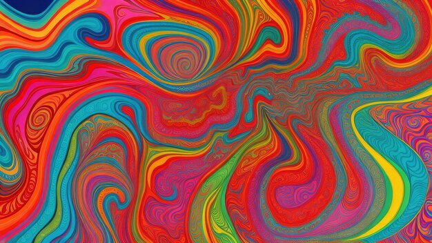 Foto psychedelische hintergrundtapeten