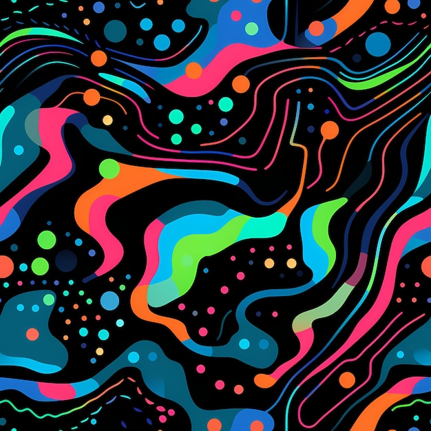 psychedelischer Hintergrund