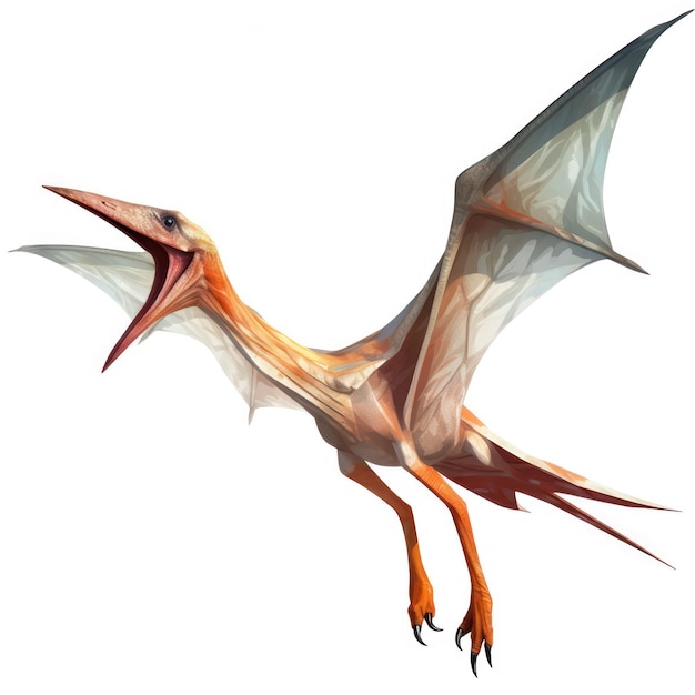 Foto pteranodon pterosaurus pterodactyl pterosaur dragão modelo em 3d