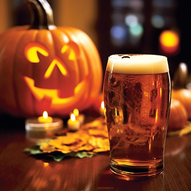 Pub cervecería jardín hierba verde sonrisa Fiesta de Halloween Organiza una fiesta de Halloween espeluznante