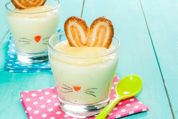 Pudding-bunny para pascua