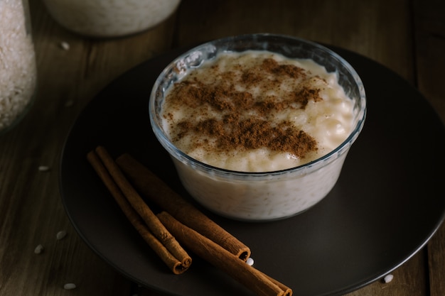 Pudim de arroz de sobremesa