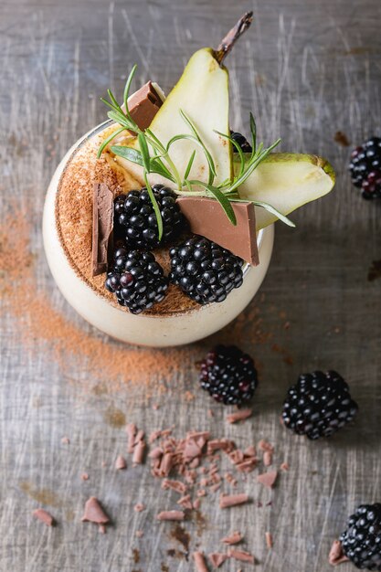 Pudin De Chia Con Gachas De Arroz