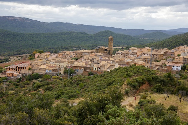 Pueblo de Agüero Huesca Aragón España